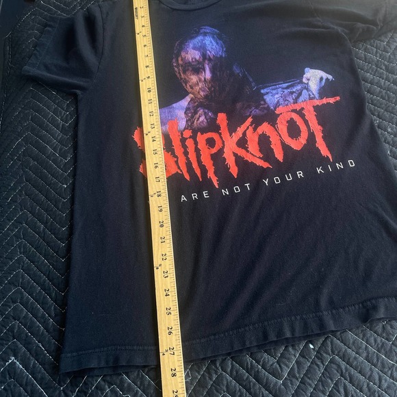 Slipknot Shirt Adult Medium Black We Are Not Your Kind Rock Metal Band Logo - Picture 7 of 8
